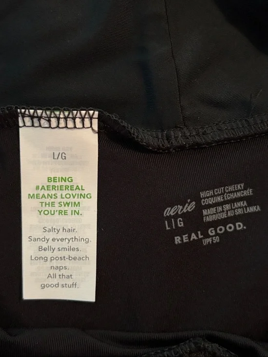 NWT Aerie Crossover High Cut Cheeky Swim Bottoms - Picture 7 of 8